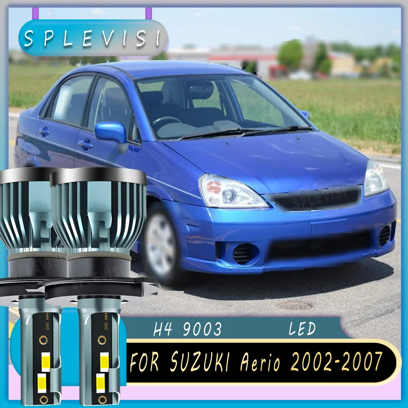 

Enhanced Night Driving Easy-to-Setup H4 Headlight High Low Beam warranty 5 year For SUZUKI Aerio 2002 2003 2004 2005 2006 2007