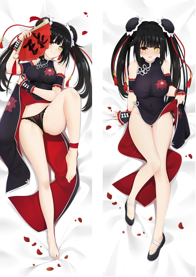 

Аниме Date A Live Nightmare Tokisaki Kurumi Dakimakura, все одежды, двухсторонний принт, отаку Waifu, постельное белье, наволочка для тела