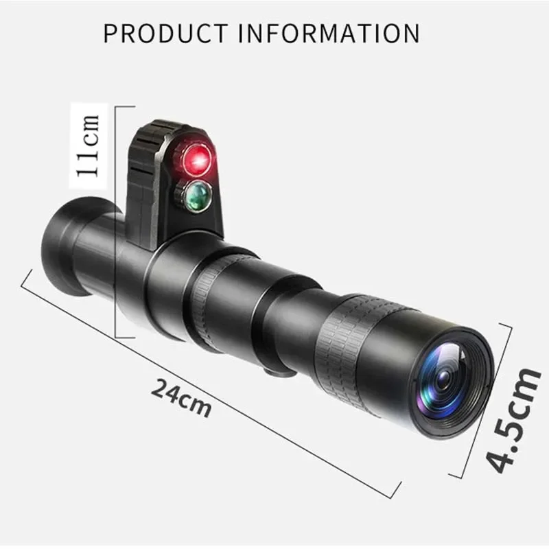 CYF-A+ / CYF-B+ تلسكوب إلكتروني بالأشعة تحت الحمراء للتصوير الفوتوغرافي ليلاً ونهارًا وتقنية الرؤية الليلية وتسجيل الفيديو #2