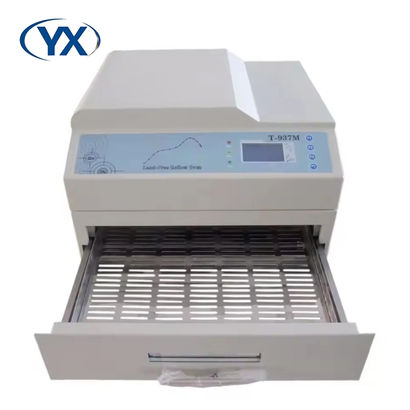 T937M Desktop Lead-free Infrared IC Heater Reflow Oven Hot Air Infrared Reflow Oven