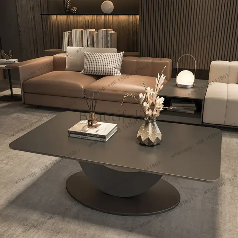 Moving Modern Side Table Decoration Luxury Living Room Designer Writing Coffee Table Dinner Mesa Auxiliar Lounge
