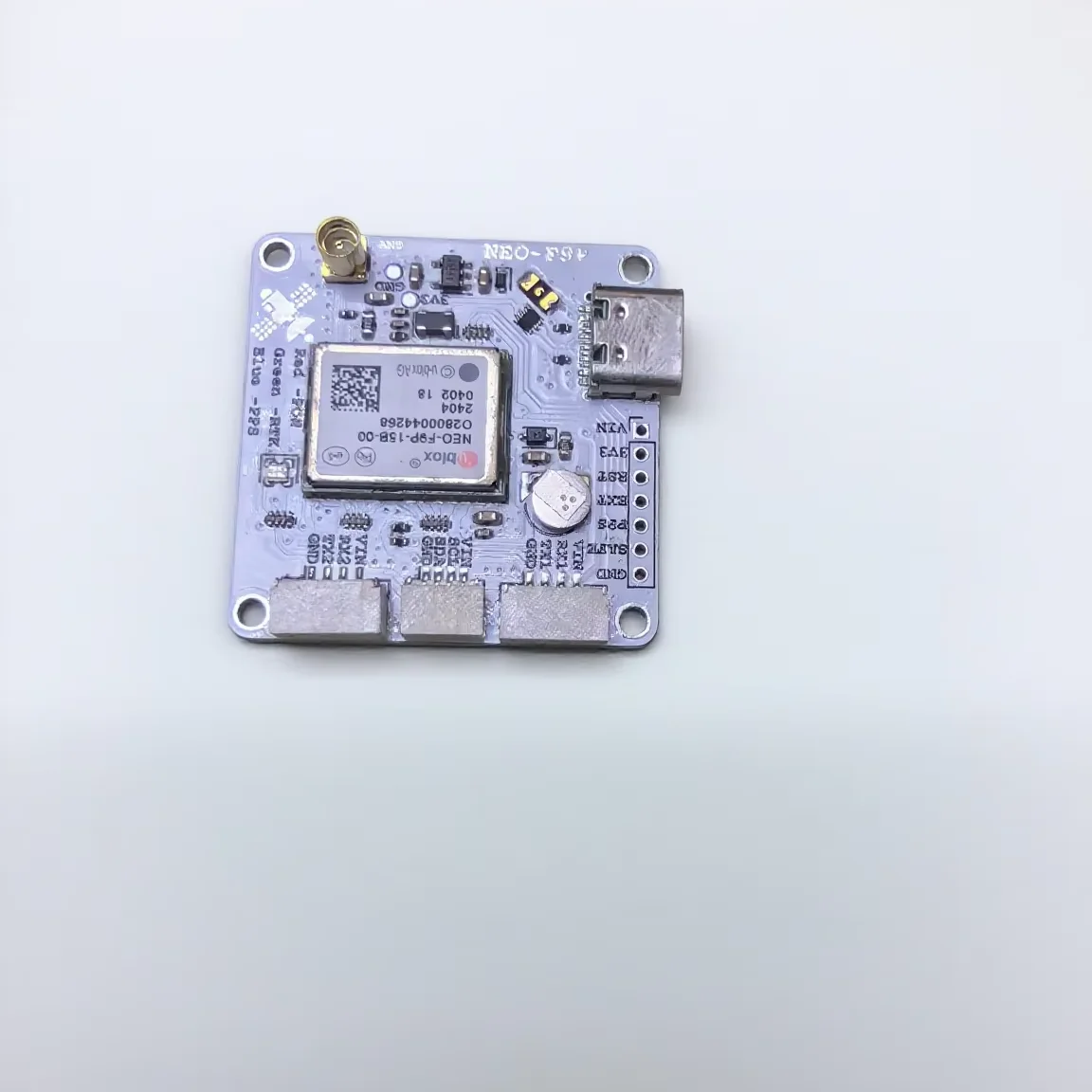 High Precision GNSS Multi Frequency Centimeter Level Low Power Consumption UBLOX NEO-F9P RTK Differential s GPS Module