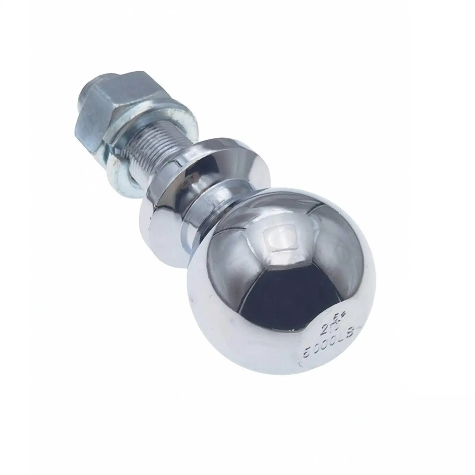 Chrome-Finished Tow Ball | Hot-formed Steel, Tow Hitch Ball, Heavy-Duty, for