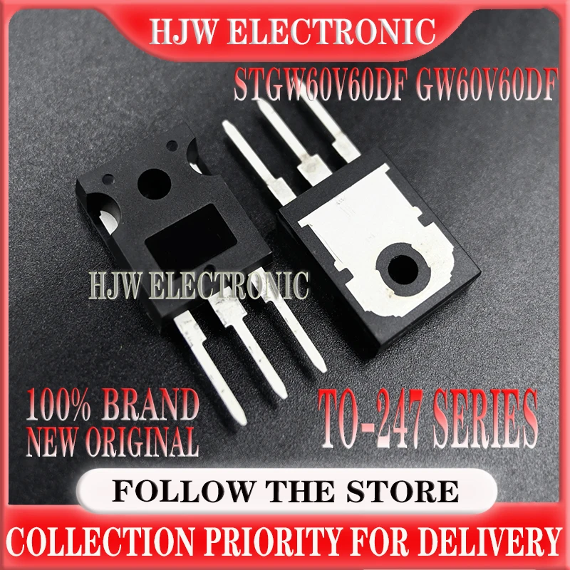 

10pcs/lot STGW60V60DF GW60V60DF 600V 60A TO-247 IC New original stock