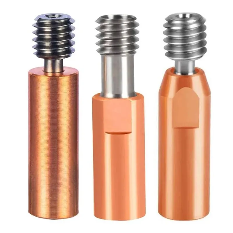 CR10 All Metal Heatbreak, Bi-Metal Titanium + Copper Throat Tube Replacement for Creality 3D Printer CR10 S4 S5 Ender 3 V2 Ender