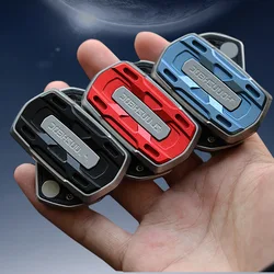 EDC Push Cards Metal Fidget Toys Adults 360° Push Fidget Slider ADHD Magnet Fidget For Anxiety Stress Relief Fingertip Gyro