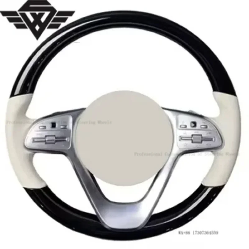 Factory High-end Custom Peach Wood Steering Wheels Are Suitable for Benz MBH 809 S-Class 2018-2020 MBH ZC GLE 350 GLS GLE S400