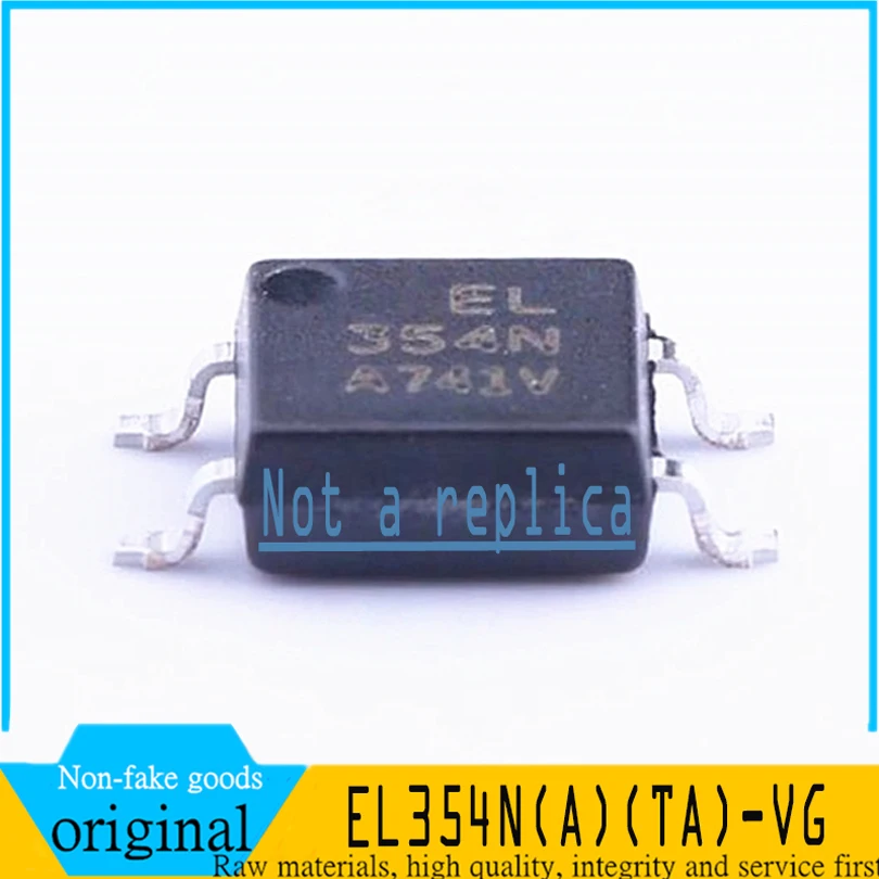 

50PCS brand new imported EL354N (A) (TA) - VG EL354N SOP4 patch optocoupler can replace TLP127