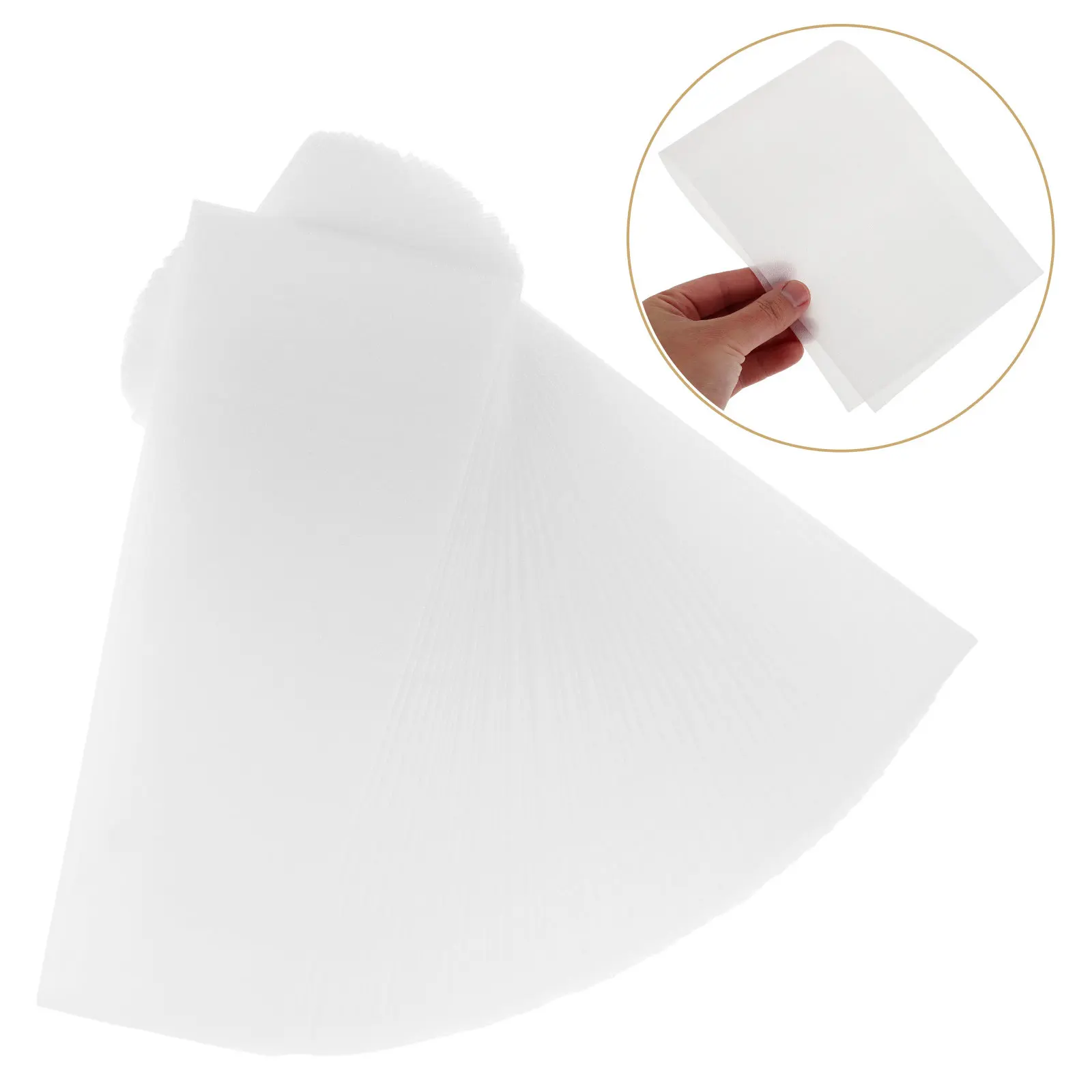 Hair Dye Paper Sheets 100 Pack Highlighting Strips Color Isolation Barrier for Salon Tinting Perm Wrap