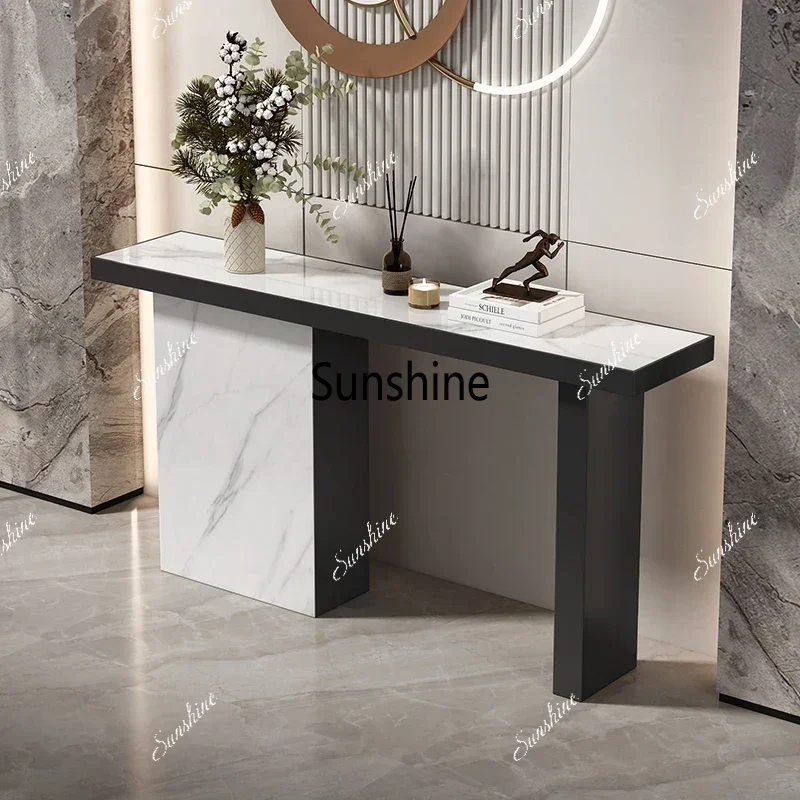 Luxury Style Entryways Table Decoration Aesthetic European Elegant Console Tables Easy Pack Konsolentisch Living Room FurnitureT