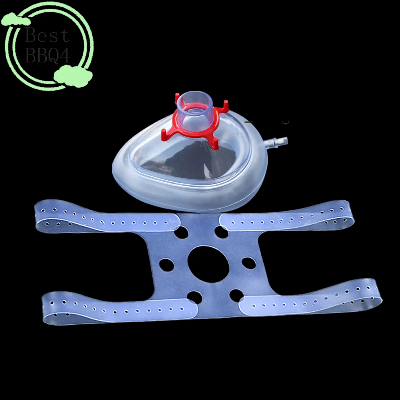 (BBQ4)Replacement Strap Headgear For Cpap Mask Respirator Head Strap silicone Adjustable  Elastic Band Fixed Strap