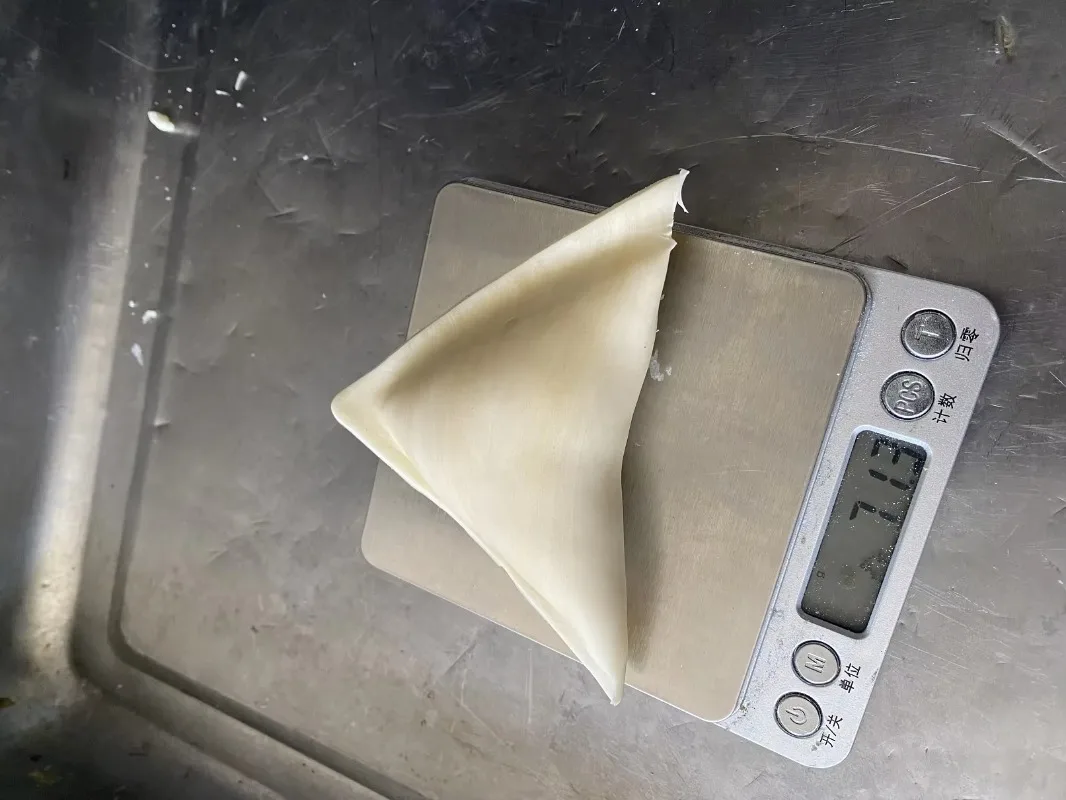 Picture 3: factory direct supply automatic samosa roti maker chapati making pastry machine pakistan india samosa making machine low price
