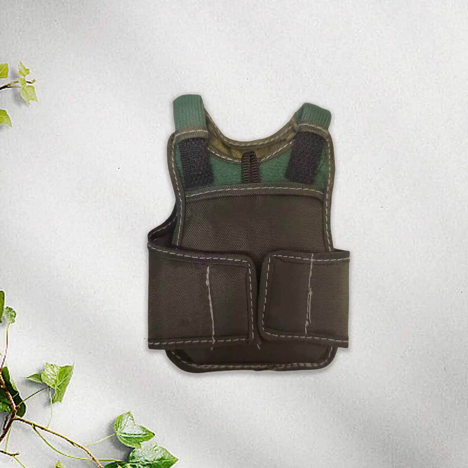 1/6 Male Figure Vest Doll Vest Model for 12inch Collectable Action Doll Body Green
