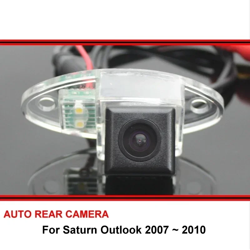 Fisheye For Saturn Outlook 2007~2010 Car Rear View Camera reverse Backup Parking Camera LED Night Vision Waterproof Wide Angle