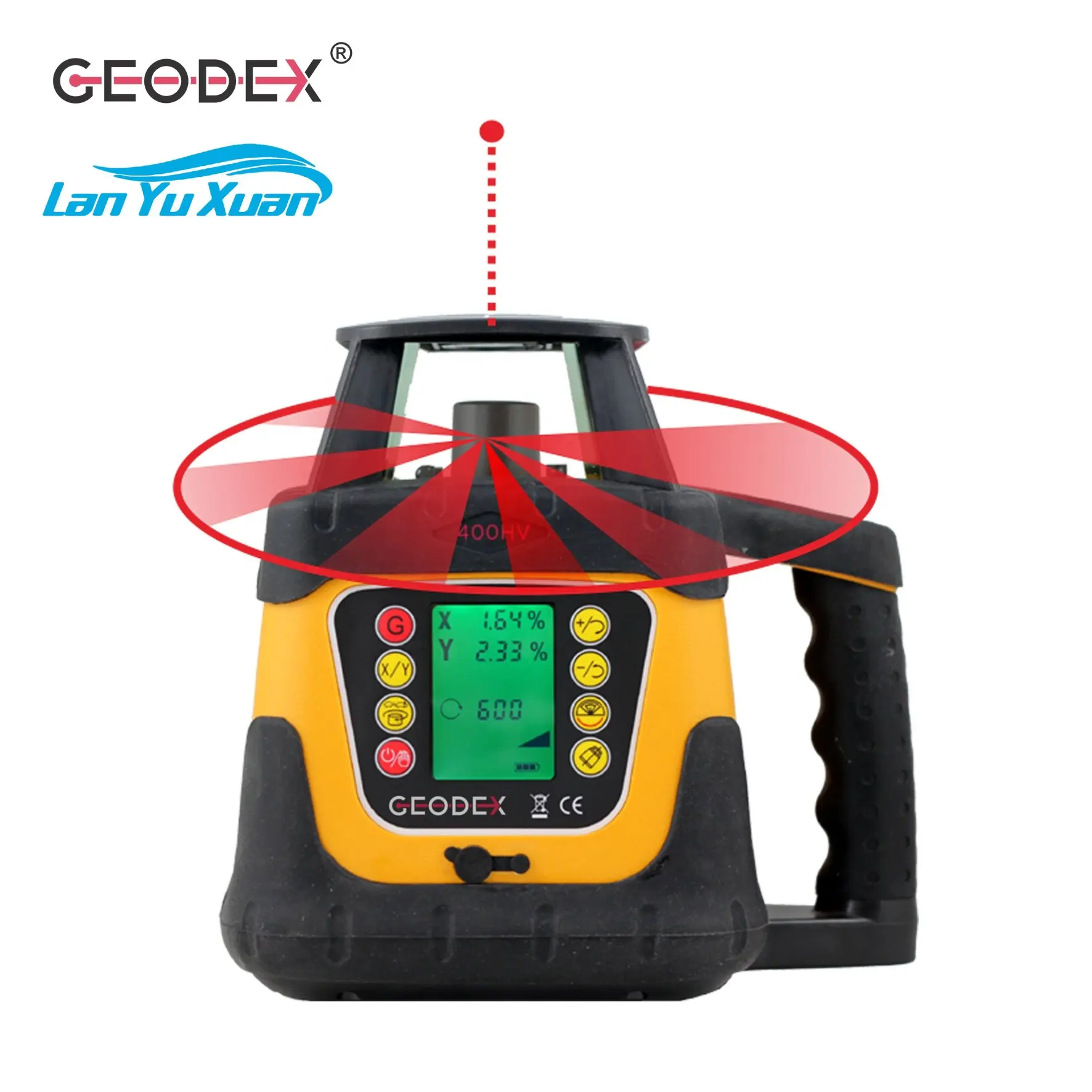 

Digital multi-functional full-automatic rotary laser level rotating red laser level