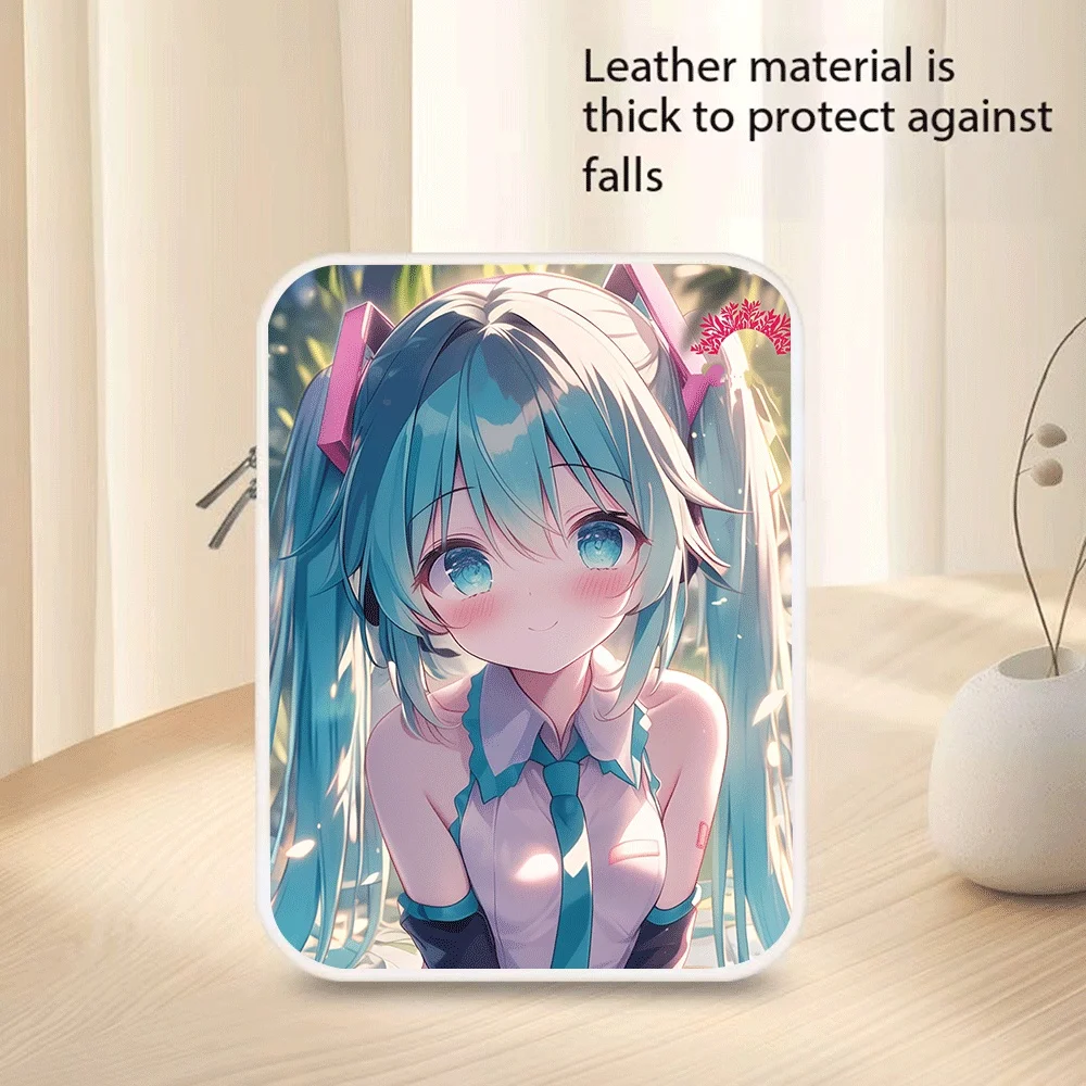 

Anime Peripheral Hatsune Miku Laptop Sleeve Soft Cover 10 12 13 14 15 Inches Suitable for Macbook Huawei HP Girls Holiday Gift
