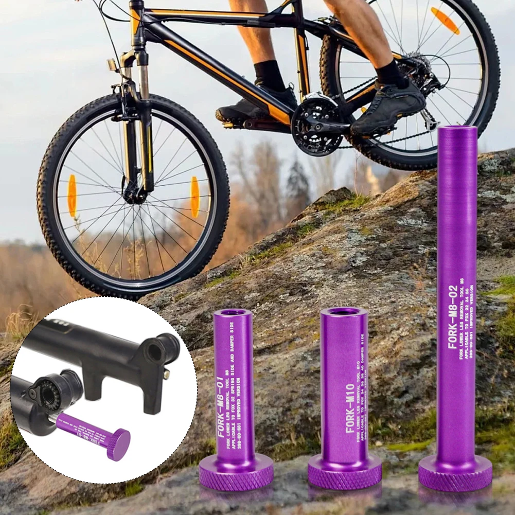 Bike Fork Spring Damper Removal Tool Bicycle Repair Tools Fork Lower Leg Remover for Front Fork Maintenance Disassembly
