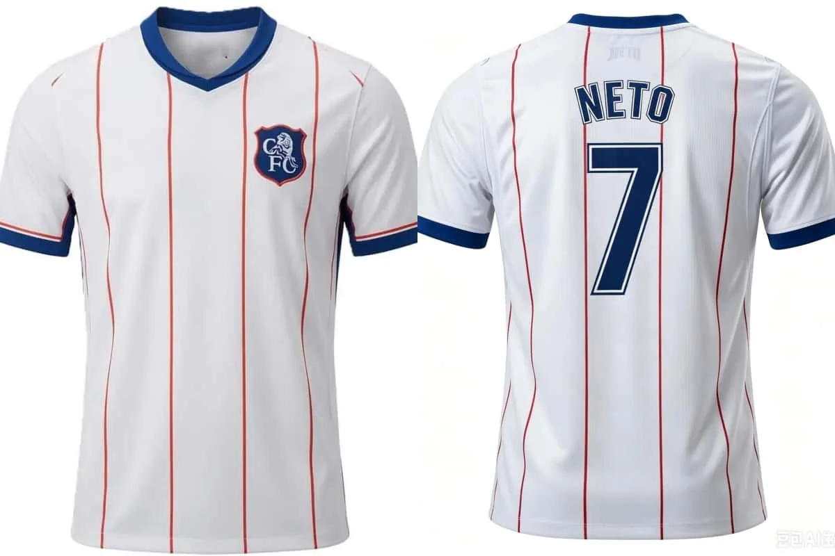 Fußballtrikots für Fans 2026-2027 Chelsea 3D-Druck Fußballshirt Herren Damen Atmungsaktiv Schnelltrocknend Sommer Sporttrikots – Detail 7