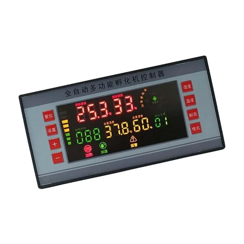 BMBY-XM-18 Incubator Temperature Controller Full Auto Hatch Color Screen Egg Hatcher Thermostat Turn LED Temp Control