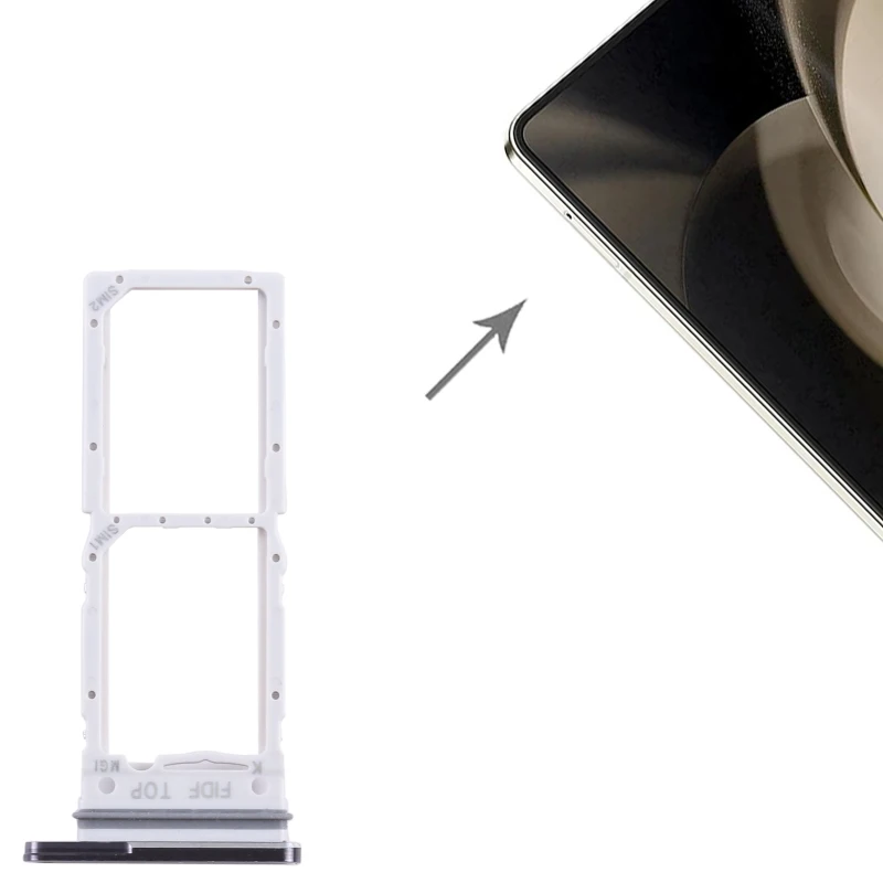 Dual SIM Card Tray Adapter For Samsung Galaxy Z Fold5 SM-F946 SIM1+ SIM2 Card Tray Replacement Spare Part