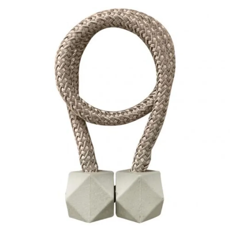 Magnetic Polyester Curtain Tieback Holder Hooks Ball Buckle Clip Home Decor Tie Back  Accessories Hot fashion