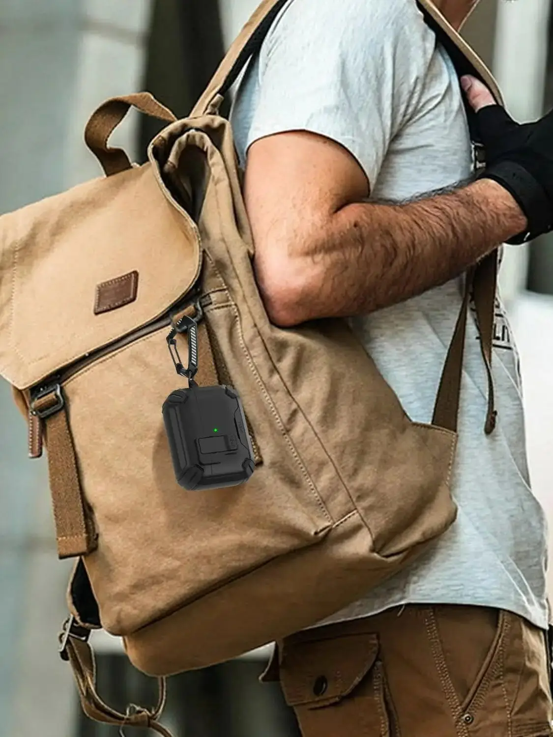 Pour AirPods 4 génération boîtier serrure automatique magnétique avec support de téléphone et Kit de nettoyage pour Airpods 4 avec suppression Active du bruit