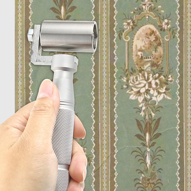 

Premium Steel Wallpaper Seam Roller 35/40mm - Smooth Seams Easy Application Home Wall Covering Tool