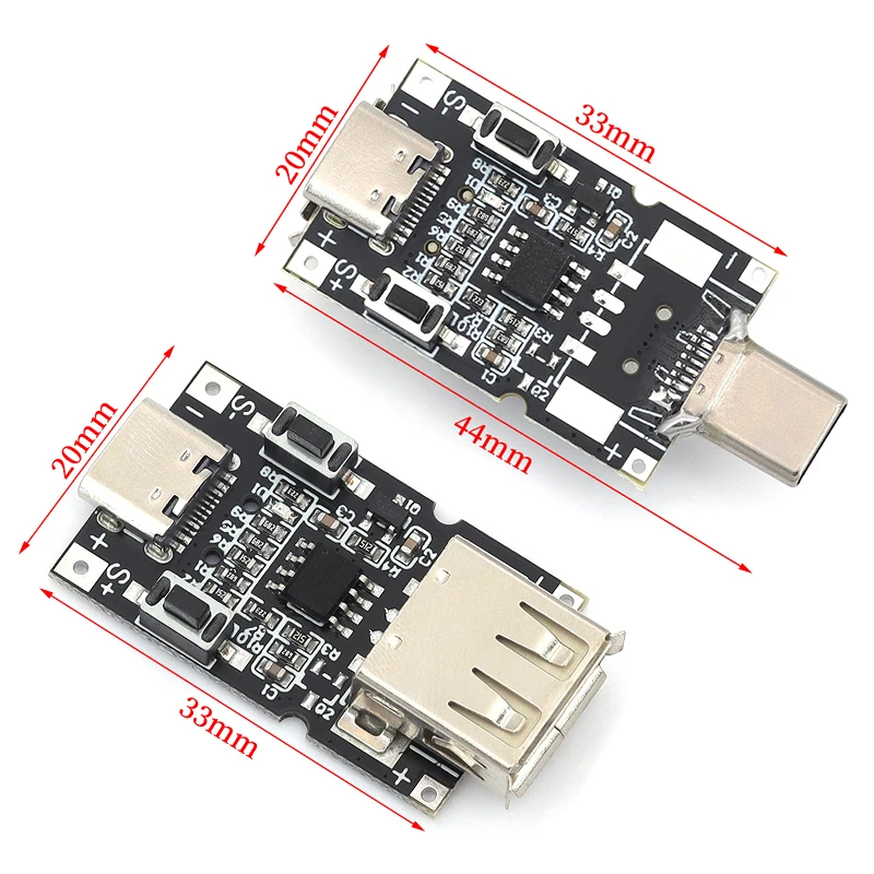 100W 5A Typ-C USB QC2.0 QC3.0 Schnelllademodul DC Step-Up Strommodul 5V 9V 12V 20V Einstellbares Netzteil