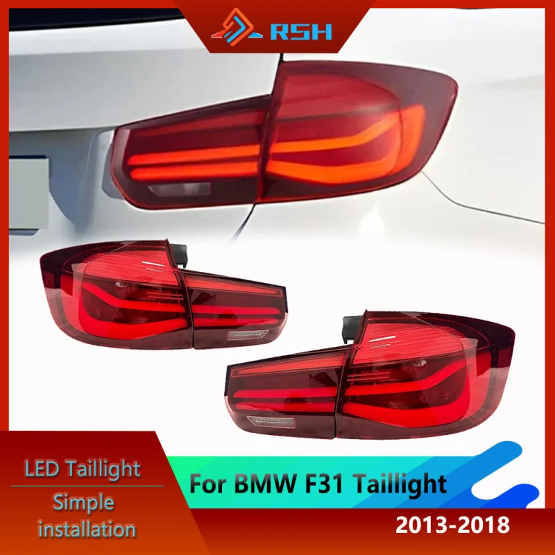 

Taillight For BMW 3 Series Travel F31 Tail Light Assembly Modification MP LED Driving Light Turn Signal Brake Reverse Rear Lamp