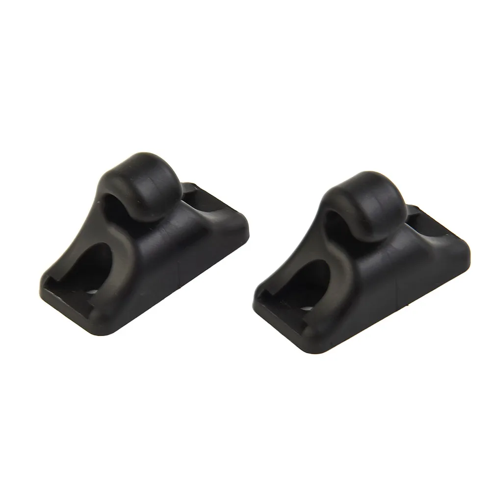 Parte Clip Visiera parasole Accessori parasole Staffa nera per Porsche 924 944 968 Anteriore destro Sostituzione di alta qualità