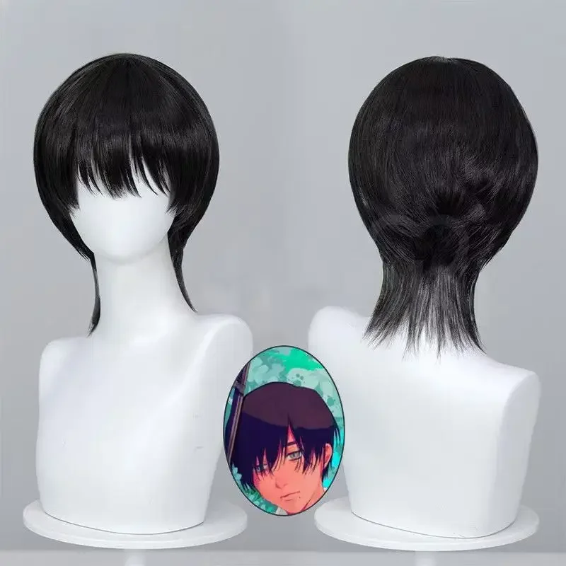 White Short Synthetic Hair Women Men CosPlay Props The Summer Hikaru Died Tsujinaka Yoshiki Indou Hikaru Cosplay Wig