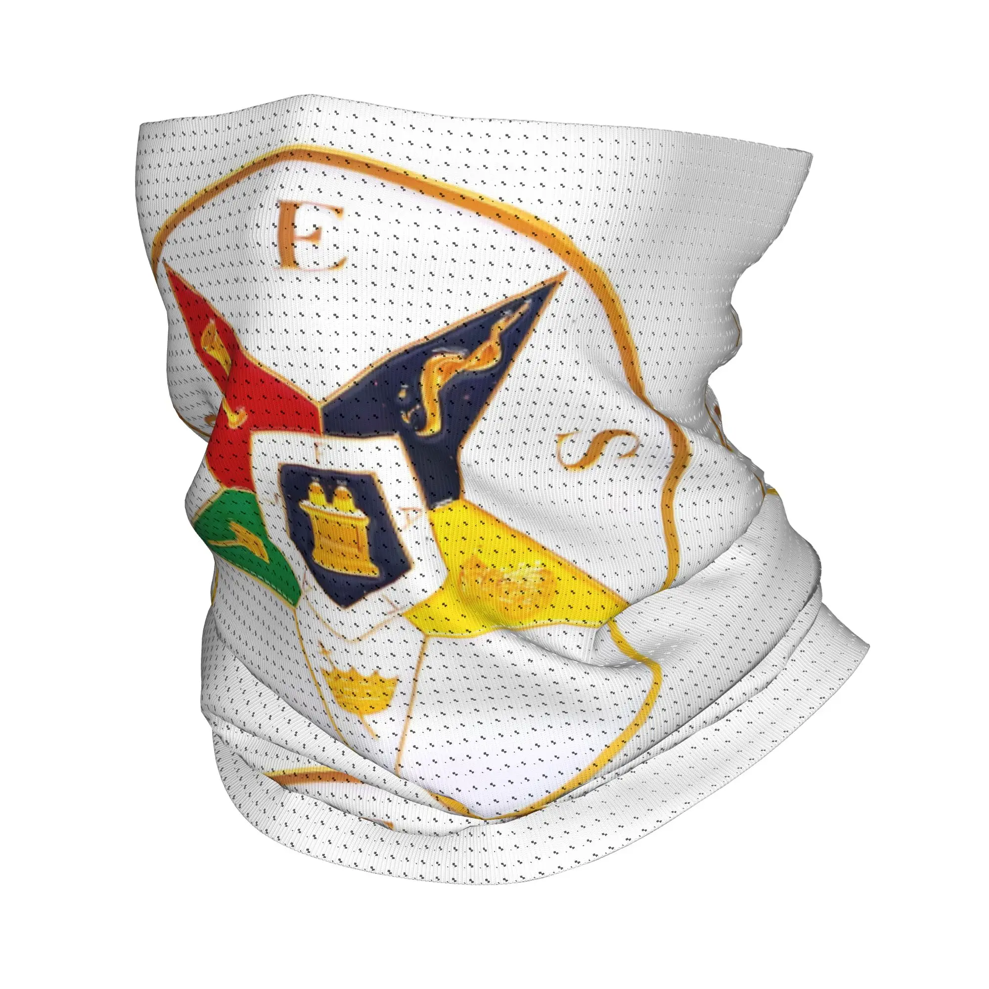 Custom Oes Order of the Eastern Stars Bandana Neck Warmer Men Women Winter Hiking Ski Scarf Gaiter  Face Cover