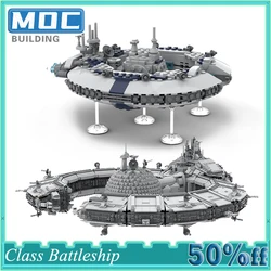 Star Movie Space Set Plan Destroyer Lucrehulk Class Battleship Droid Control Ship Building Blocks Bricks Christmas Toys Gifts