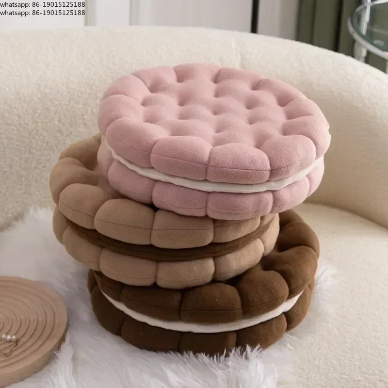 

Sandwich biscuit sofa cushion, soft and comfortable thick cushion, pillow, backrest cushion