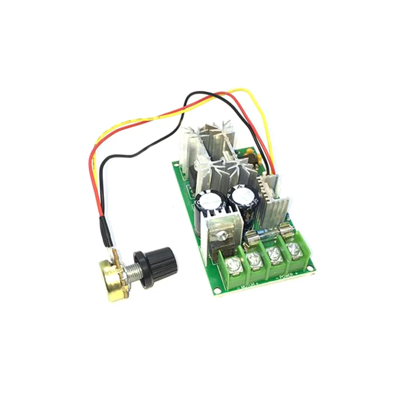 DC10-60V DC motor speed regulator 12V 24V 36V 48V High power drive module PWM Motor speed controller 20A current regulator