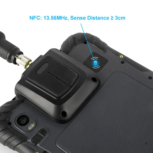 RDC80 Latest 8'' 1920 X 1200 FHD 8MP Front 16MP Rear Android 13 GIS Rugged Tablet RTK