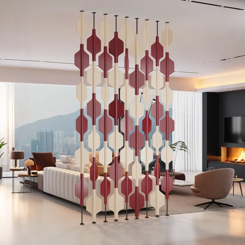 Nordic Home Entry Screen Sales Department Office Mobile Seat Screen Living Room Aisle Decoration Blocking Entrance Partition