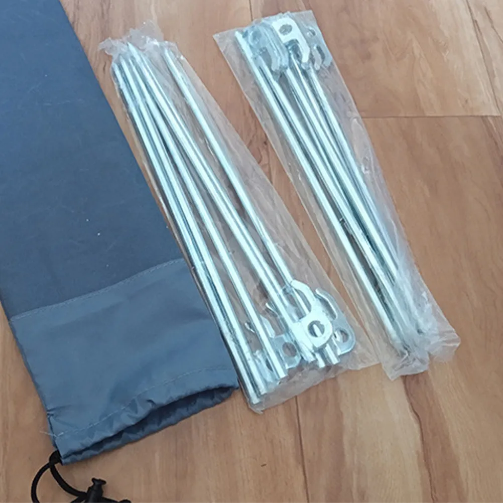 Tent Peg Storage Bags 2 Pack Waterproof Oxford Fabric Tear Resistant Camping Nail Organizer