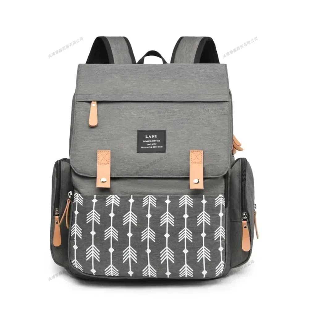 Large Capacity Waterproof Diaper Backpack Multi-Function Travel Bag for Moms Baby Care Essentials Outdoor Baby Stuff Carrier