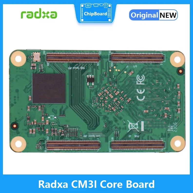 Modul Papan Inti Radxa CM3I dengan Chip Rockchip RK3568J Mendukung Papan Kelas Konsumen Raspberry Pi