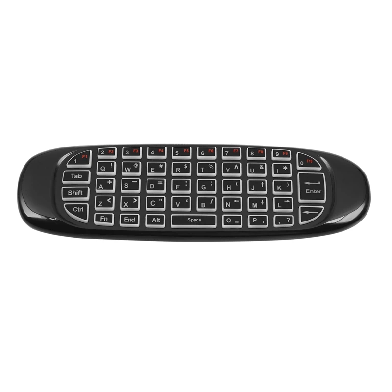 New-2.4G RF Fernbedienung Air Mouse Drahtlose Tastatur Stimme Hintergrundbeleuchtung C120 Für Android Smart TV Box