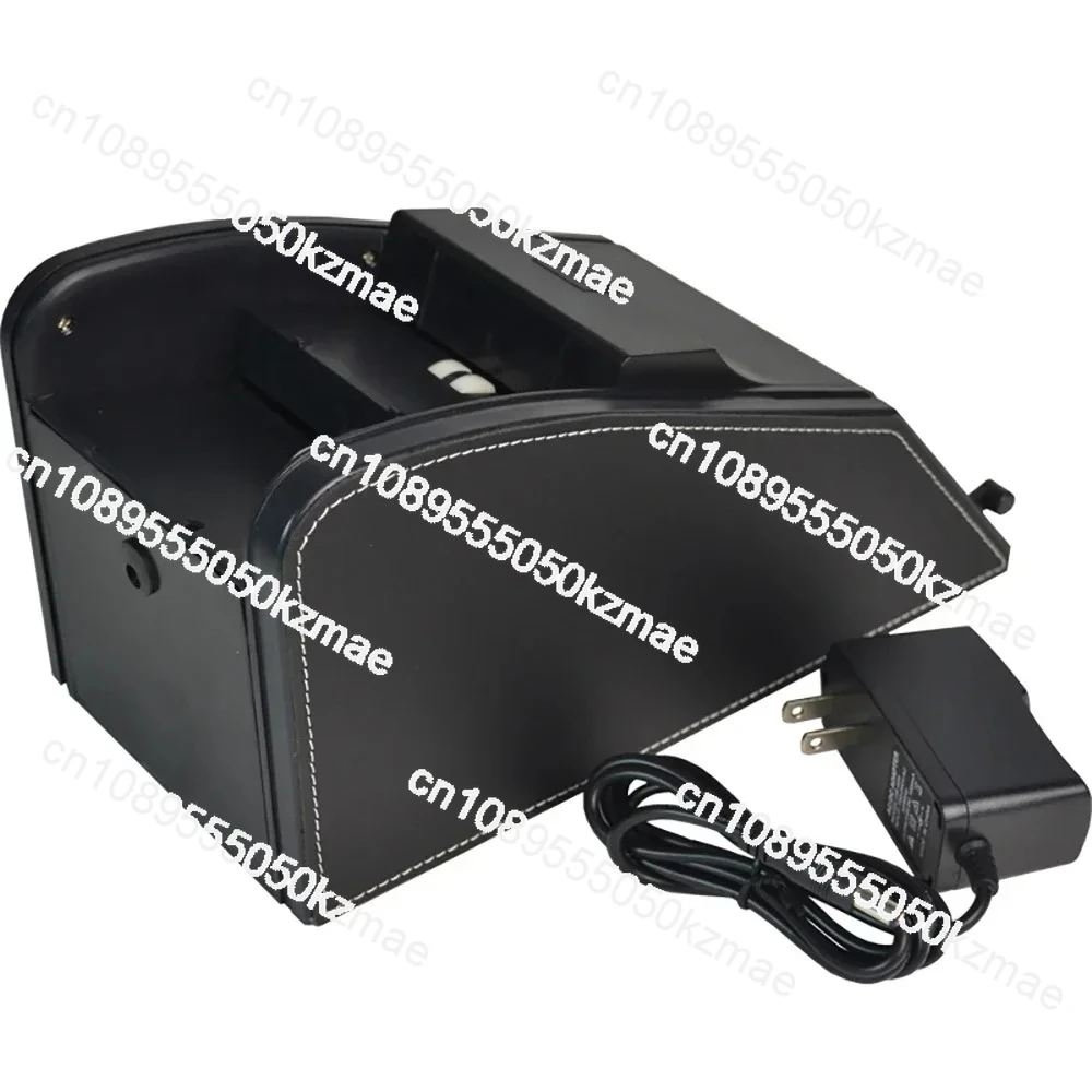 

Роскошная автоматическая машина для перемешивания карт 2-в-1 — двухрежимная покерная машина для дома/казино, грузоподъемность 6 наложений с быстрым режимом