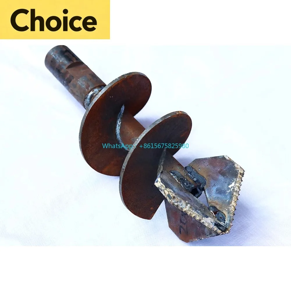 Earth-fetching Trilobal Alloy Drill Bit, Twist Drill Tool