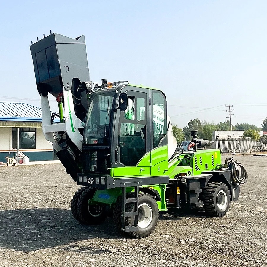 On Sale 1.8m3 CE ISO 4X4 Small - Concrete Mixer Small recension och pris