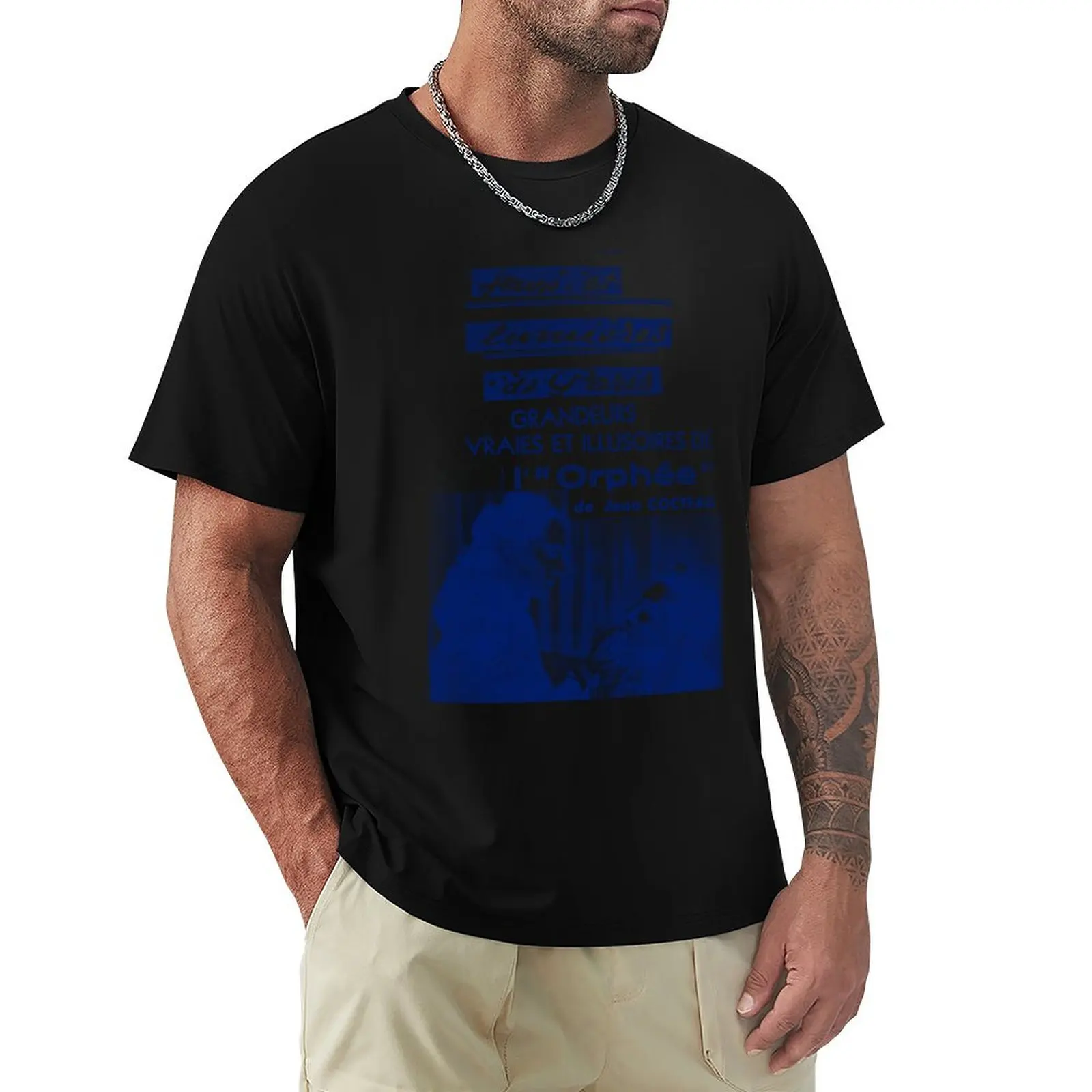 Orphée by Jean Cocteau - Royal Blue T-Shirt Sport Basic Moisture Wicking Tee