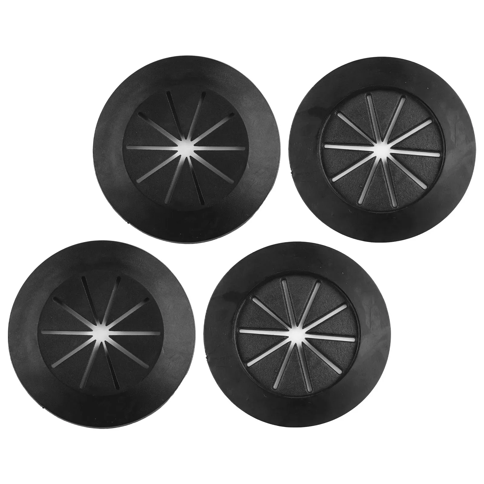 Soporte para accesorios Gestión de cables negra Material de PVC robusto Instalación autoadhesiva Solución de gestión de cables