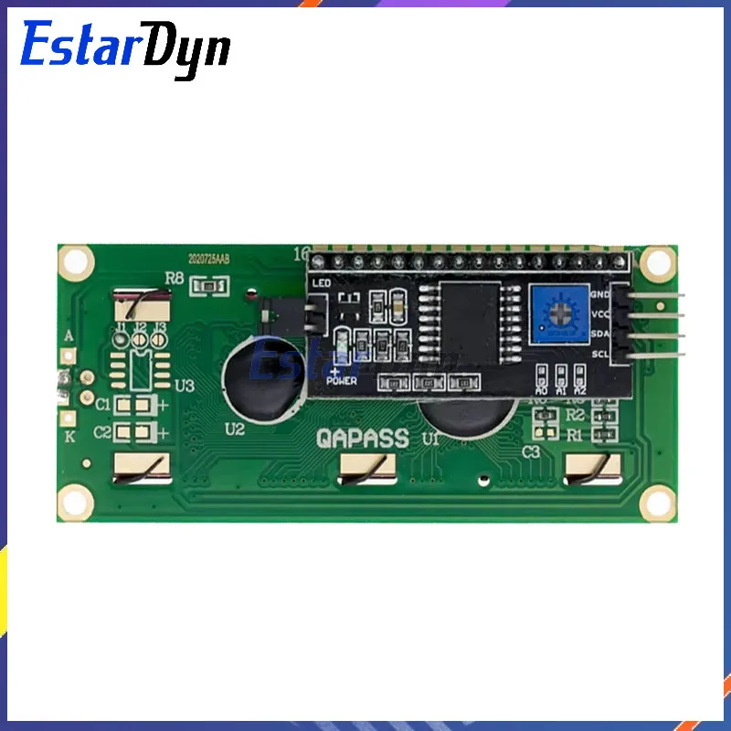 Estardyn LCD Module Blue Green screen IIC/I2C 1602 for 1602 LCD UNO r3 Mega2560 LCD1602