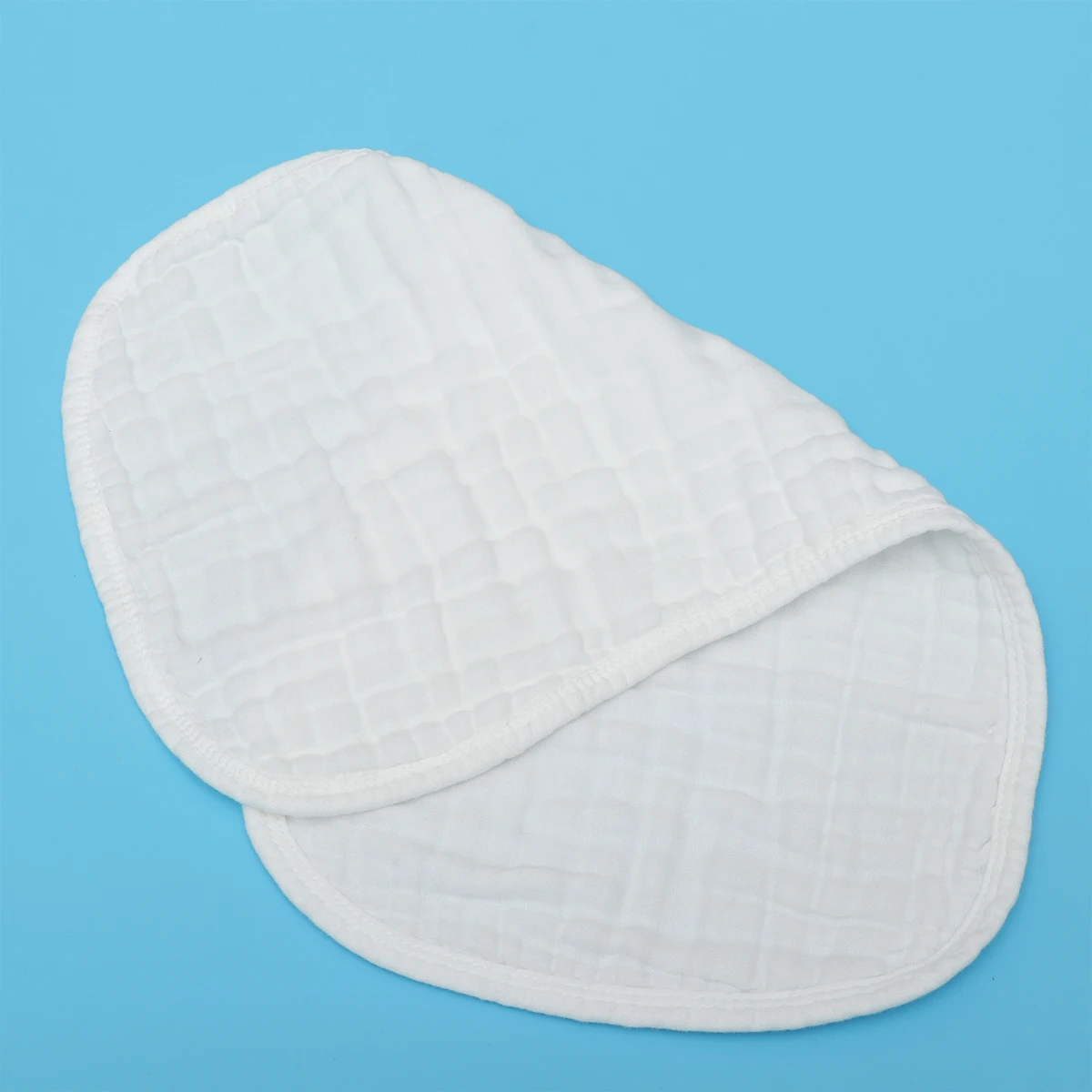 

4pcs Baby Burp Pad Large Muslin Towels Drool Proof Soft Cotton Burping Bibs Newborn Toddler Shoulder Pad Milk Spitting Easy