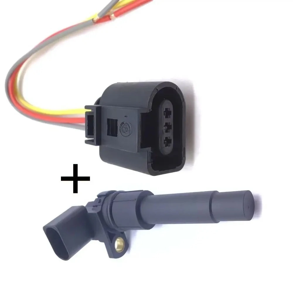 Vehicle Transmission Speed Sensor With Connector Plug Pigtail For VW New Beetle Bora Golf  A3 TT 1J0919149A  5S4612 SU5458