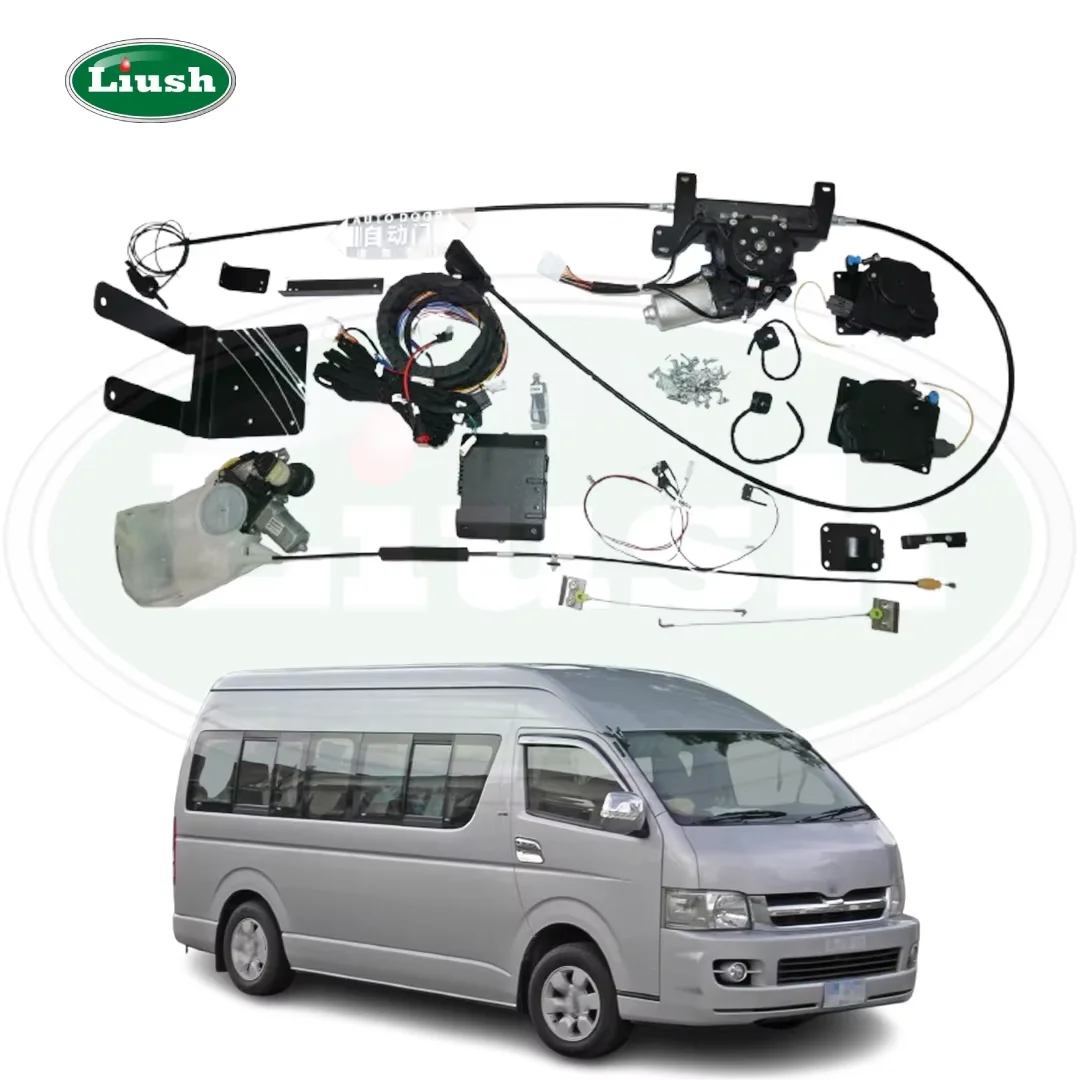 

Электрическая средняя автомобильная дверь Minivan для Toyota Granvia Commuter Bus, автоматическая раздвижная дверь с электроприводом для Toyota HiAce Granvia Van H200